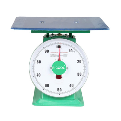 100kg big tray dial spring scale